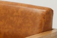 【SOLD OUT】理容　美容室　新品　セット椅子　『FV-1620　フレイムス』　(キャメル/丸盤)