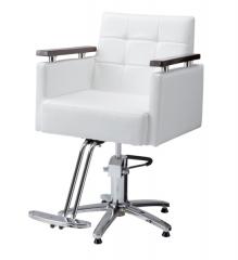 【廃番】理容　美容室　新品　セット椅子　『FV-1926』　(ホワイト/フットポンプ式5本脚)