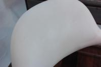 【SOLD OUT】　理容　美容器具　中古　タカラベルモント製　セット椅子　『YAMA (ヤマ) 』　(ホワイト×ブラック)　5