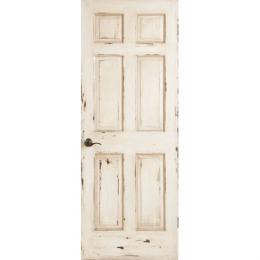 理容　美容室　店舗ドア　『[イースト]ヘムロック　ヴィンテージ塗装ドア』　ドア幅/661mm　(ピーリング)　2
