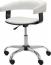 理容　美容室　店舗用品　『デスクチェア～ソフトレザー』　(ホワイト)