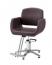 理容　美容室　新品　セット椅子　『FV-1962』　(ブラウン/フットポンプ式5本脚)