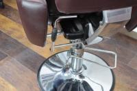 【SOLD OUT】　理容　美容器具　中古　タカラベルモント製　シャンプー椅子　『オアシス　チェア　OTO　』　(ブラウン)3
