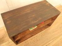 【SOLD OUT】　理容　美容室　店舗家具　『ロータイプ木製収納棚』