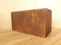 【SOLD OUT】　理容　美容室　店舗家具　『ロータイプ木製収納棚』