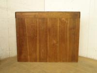 【SOLD OUT】　理容　美容室　店舗家具　『隠し収納付のレトロな木製収納チェスト』