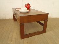 【SOLD OUT】　理容　美容室　店舗家具　『小振りサイズの古い木製文机』