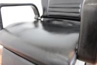 【SOLD OUT】　理容　美容器具　中古　タカラベルモント製　シャンプー椅子　『シャンプーJOY　Ace』　ステップ付　(ブラック)　